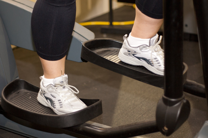 The elliptical trainer is a good form of aerobic exercise
