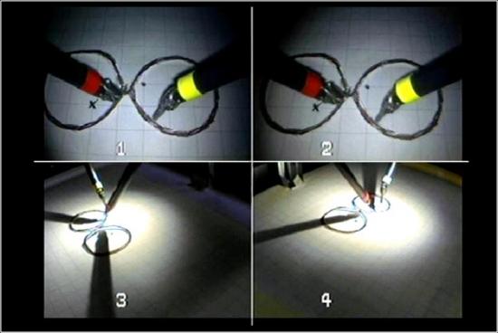 Image Quadsplitter used for Stereopsis Analysis