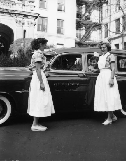 Nursing Students in the 1800's at St. Luke's Hospital